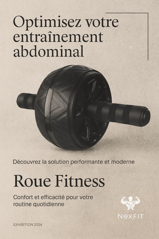 AbForce™ – Rouleau Abdominal Antidérapant